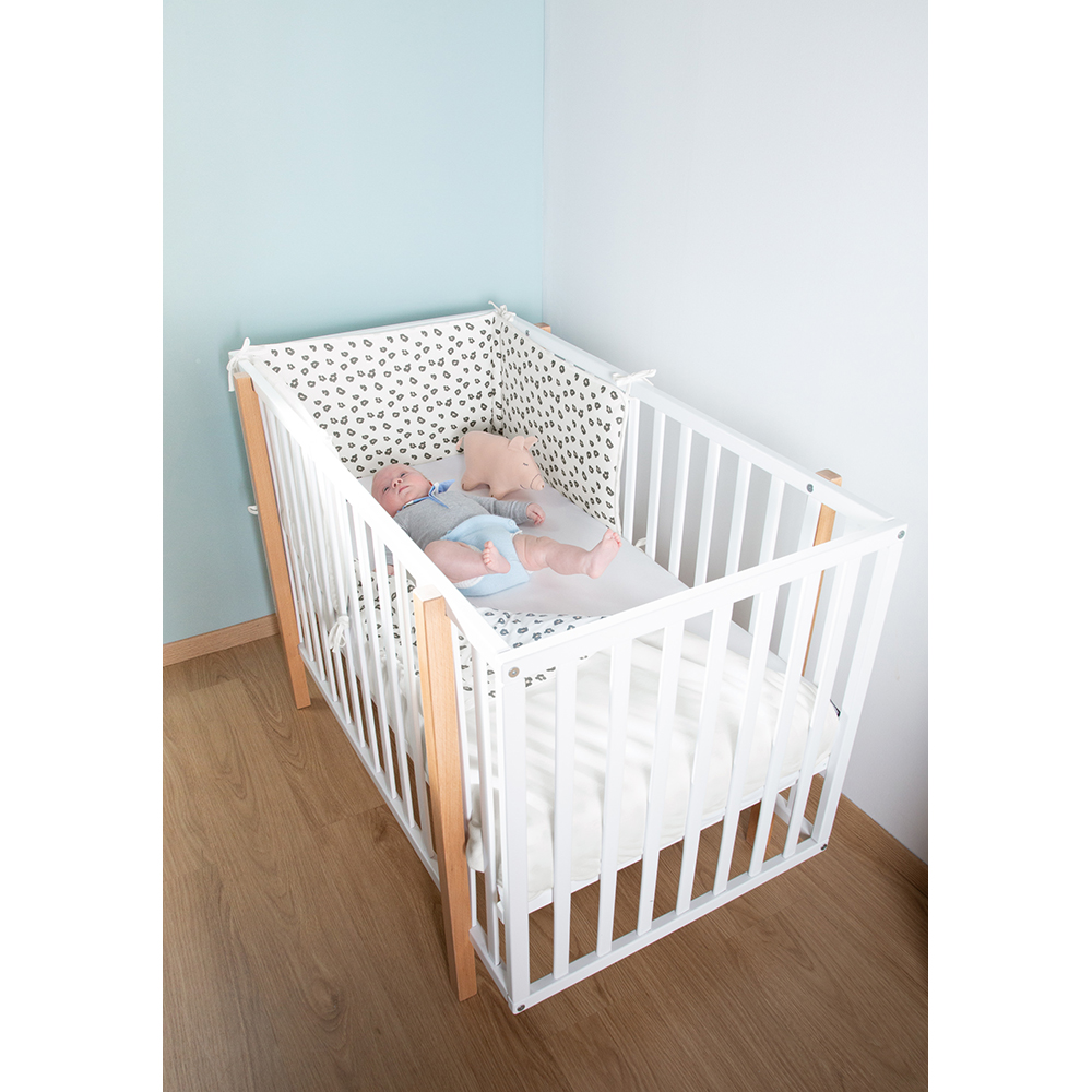 Uşaq Çarpayısı Childhome Baby Bed Ref 60x120 Ağ BE122NW