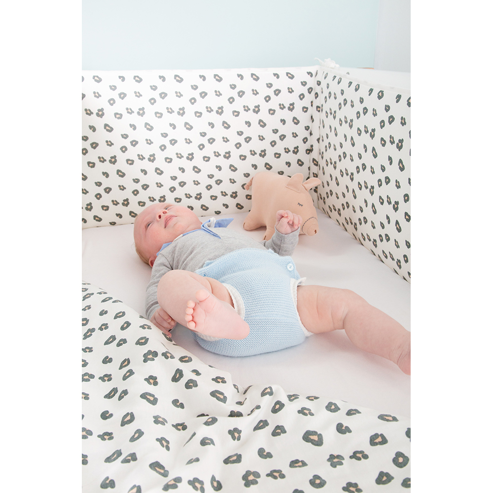 Uşaq Çarpayısı Childhome Baby Bed Ref 60x120 Ağ BE122NW 1