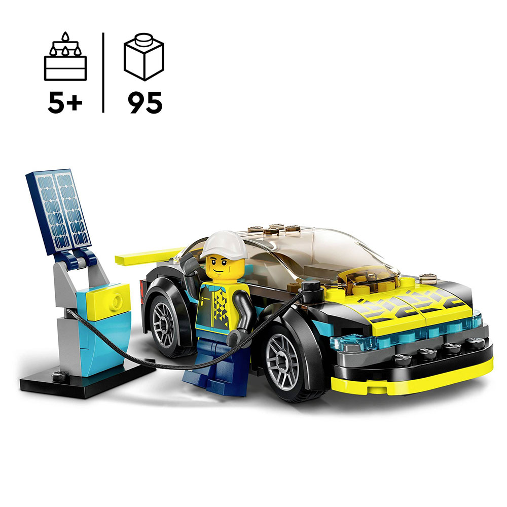 Lego Konstruktor City: Elektrikli İdman Maşını 1000012298 01