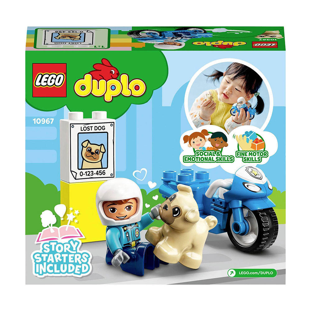 Lego Konstruktor Duplo: Polis Motosikleti 1000012336 06